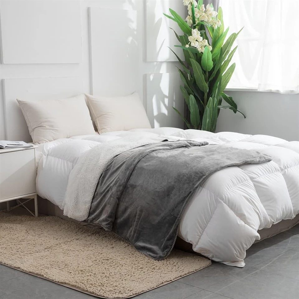 Fleece Blanket With Waterproof Backing